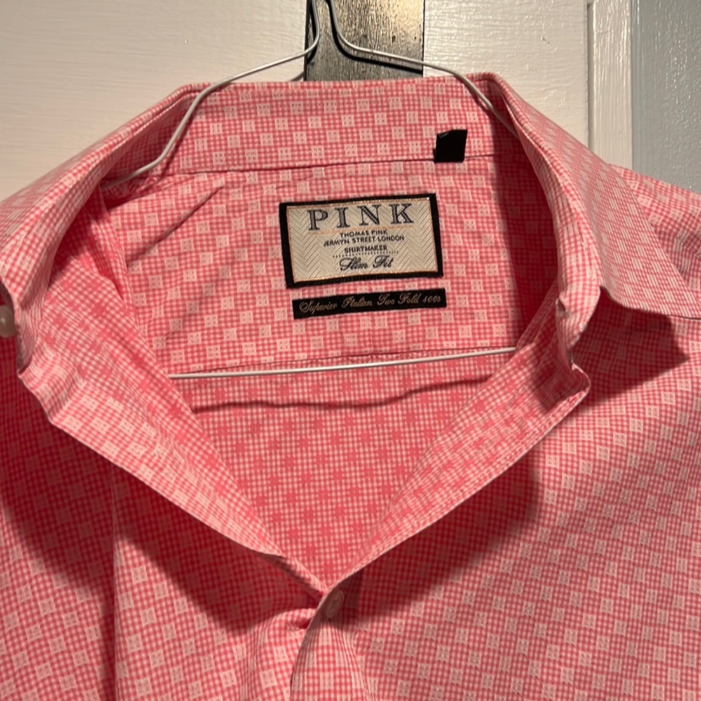 Thomas Pink mens dress shirt